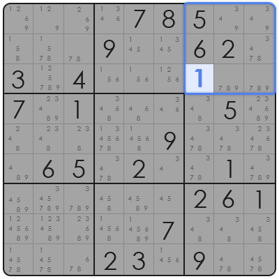 sudoku swordfish explanation
